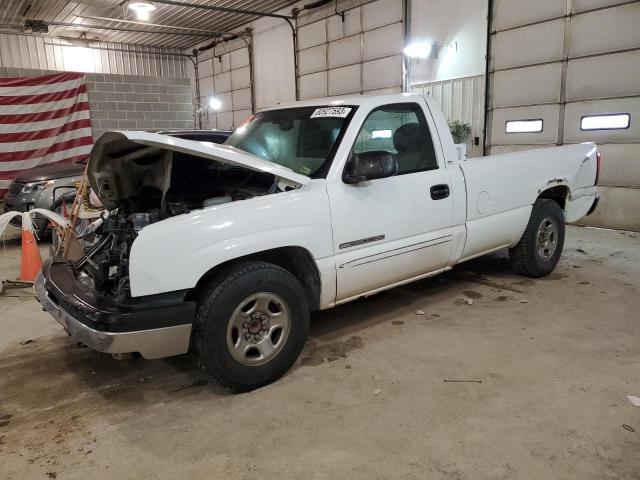 1GCEC14X33Z267868 - 2003 CHEVROLET SILVERADO C1500 WHITE photo 1