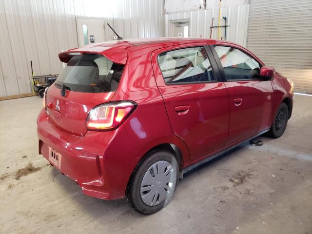 ML32AUHJ8MH013194 - 2021 MITSUBISHI MIRAGE ES MAROON photo 3