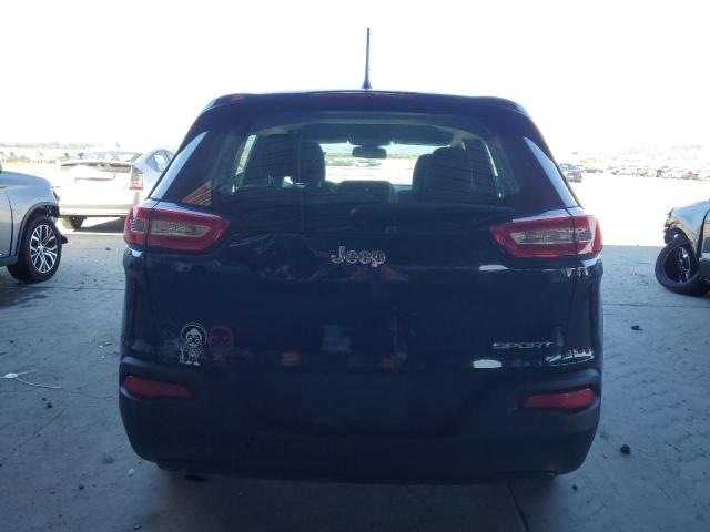 1C4PJLAB7HD221564 - 2017 JEEP CHEROKEE SPORT BLACK photo 6