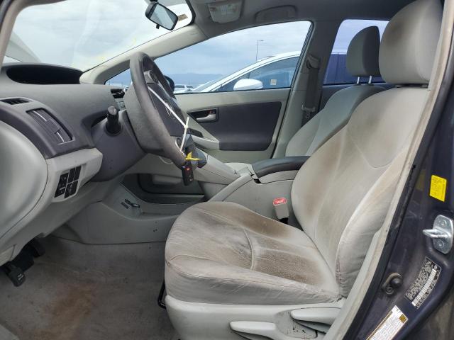 JTDKN3DU1B0253209 - 2011 TOYOTA PRIUS GRAY photo 7