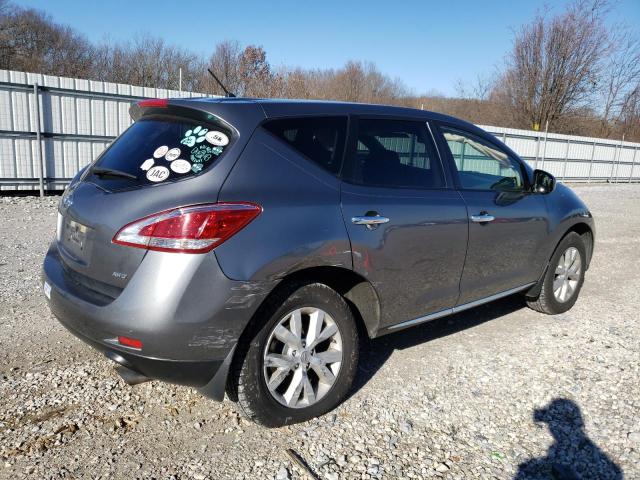 JN8AZ1MWXDW300912 - 2013 NISSAN MURANO S GRAY photo 3