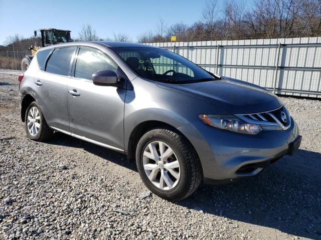 JN8AZ1MWXDW300912 - 2013 NISSAN MURANO S GRAY photo 4