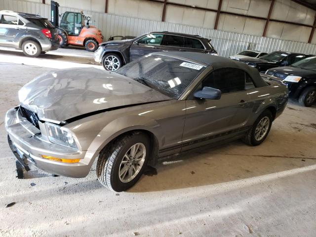 1ZVFT84N755199030 - 2005 FORD MUSTANG GRAY photo 1