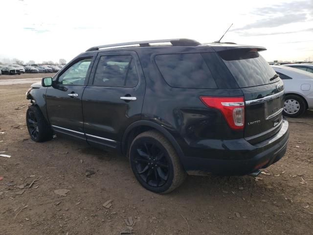 1FM5K8F86DGA58070 - 2013 FORD EXPLORER LIMITED BLACK photo 2