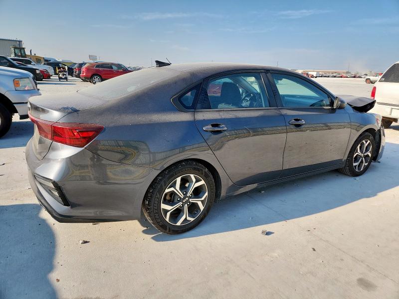 3KPF24AD6KE040459 - 2019 KIA FORTE FE გრაფიტი ფოტო 3