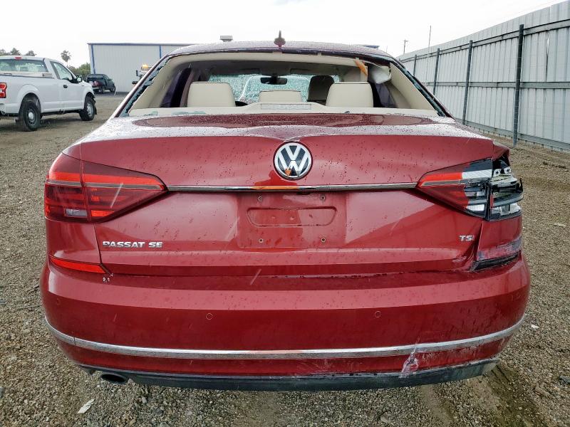1VWBA7A38JC012045 - 2018 VOLKSWAGEN PASSAT SE Bordo fotoğraf 6