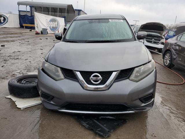 KNMAT2MT2FP581173 - 2015 NISSAN ROGUE S GRAY photo 5