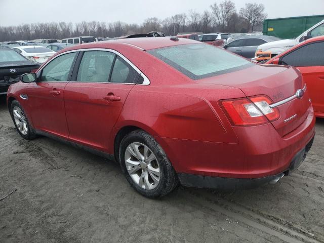 1FAHP2EW0AG157128 - 2010 FORD TAURUS SEL RED photo 2