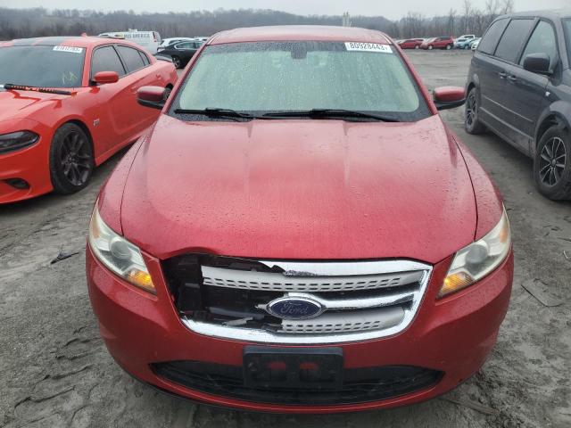 1FAHP2EW0AG157128 - 2010 FORD TAURUS SEL RED photo 5