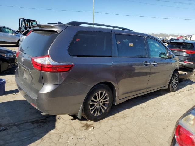 5TDYZ3DC3KS994478 - 2019 TOYOTA SIENNA XLE GRAY photo 3