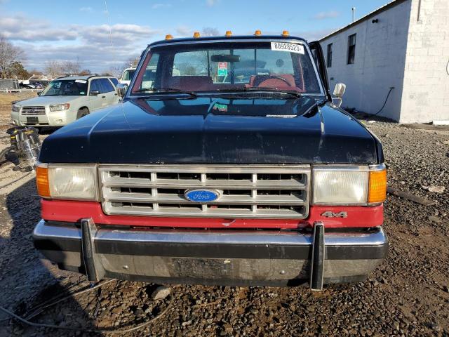 1FTEF14N7JNB81165 - 1988 FORD F150 BLACK photo 5