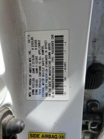 1HGCR2F80FA155583 - 2015 HONDA ACCORD EXL 双色 照片 12