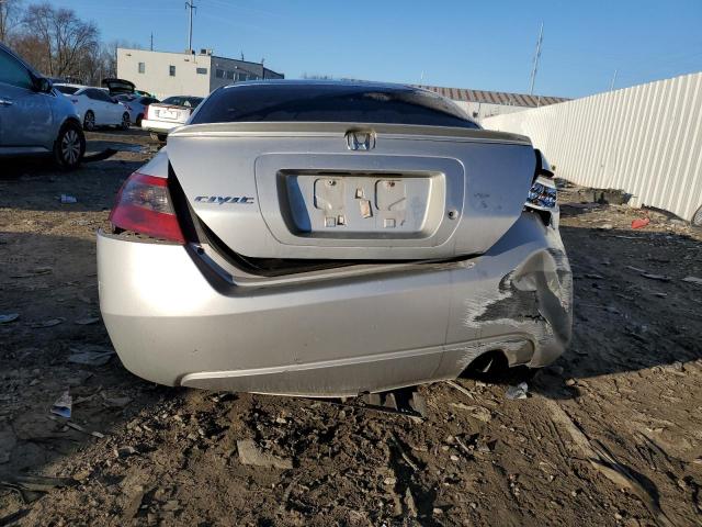 2HGFG1B62AH519448 - 2010 HONDA CIVIC LX SILVER photo 6