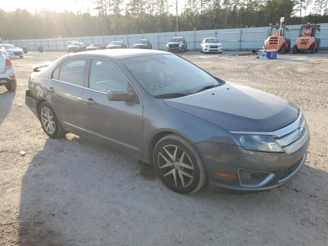 3FAHP0JA4CR336833 - 2012 FORD FUSION SEL SILVER photo 4