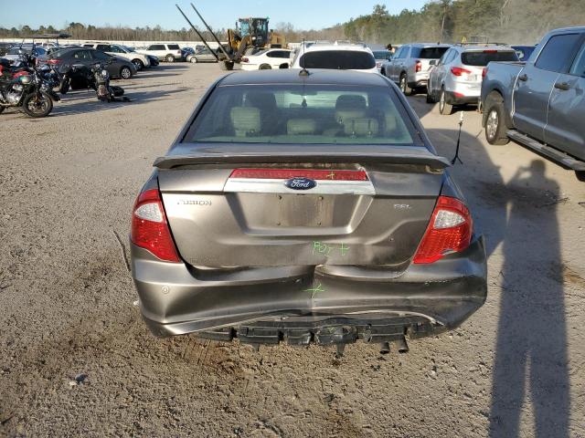 3FAHP0JA4CR336833 - 2012 FORD FUSION SEL SILVER photo 6