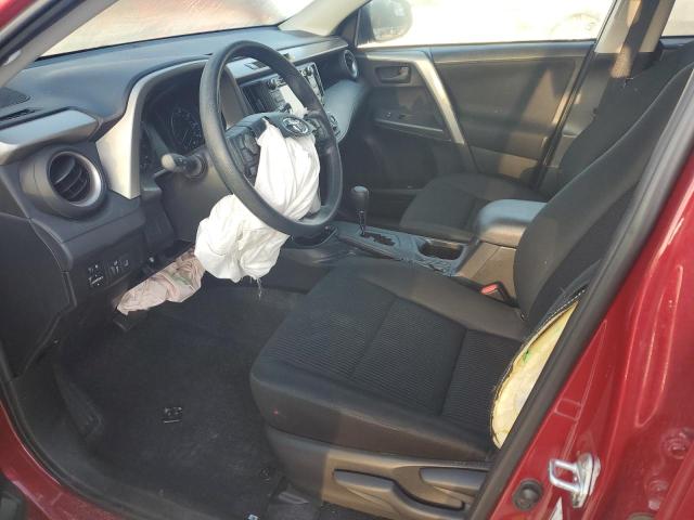 2T3ZFREV1JW519151 - 2018 TOYOTA RAV4 LE RED photo 7