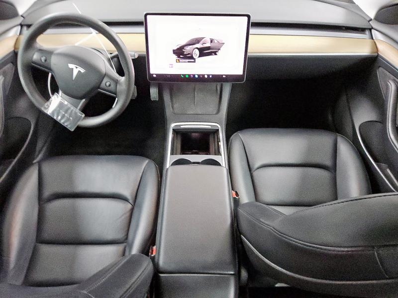 5YJ3E1EA5NF372092 - 2022 TESLA MODEL 3 შავი ფოტო 8