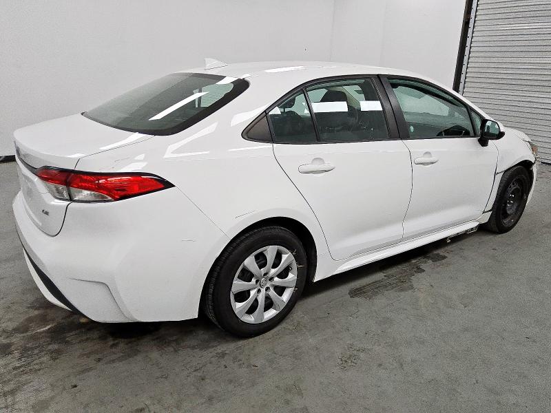 5YFEPMAE5NP274911 - 2022 TOYOTA COROLLA LE Blanco foto 3