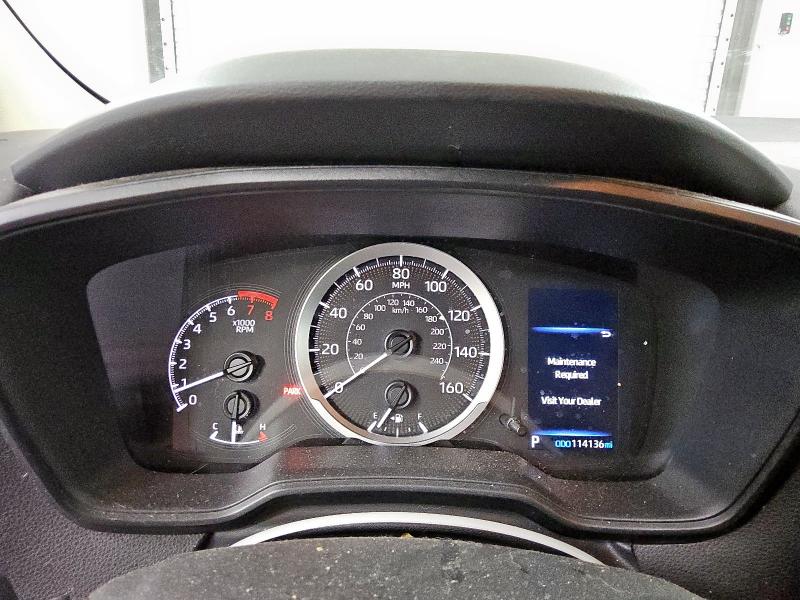 5YFEPMAE5NP274911 - 2022 TOYOTA COROLLA LE Blanco foto 9