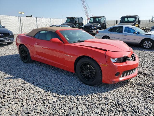 2G1FD3D35F9148009 - 2015 CHEVROLET CAMARO LT RED photo 4