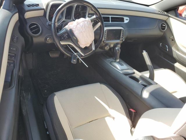 2G1FD3D35F9148009 - 2015 CHEVROLET CAMARO LT RED photo 8