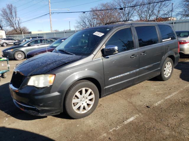 2C4RC1CG3CR151079 - 2012 CHRYSLER TOWN & COU TOURING L GRAY photo 1