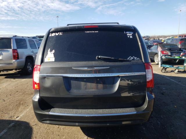 2C4RC1CG3CR151079 - 2012 CHRYSLER TOWN & COU TOURING L GRAY photo 6