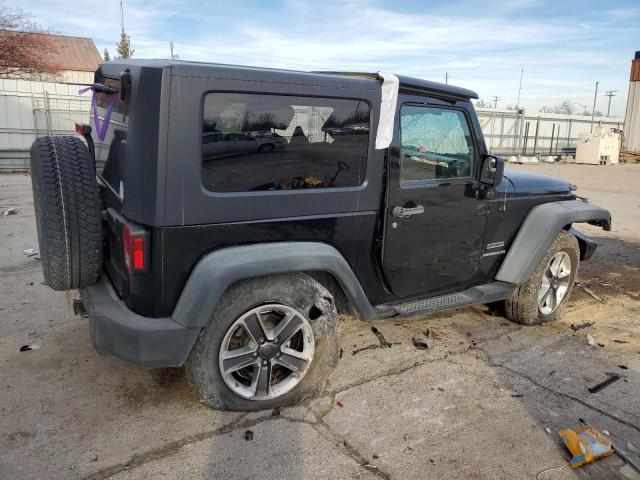 1J4AA2D12AL171522 - 2010 JEEP WRANGLER SPORT BLACK photo 3