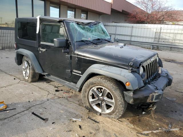 1J4AA2D12AL171522 - 2010 JEEP WRANGLER SPORT BLACK photo 4