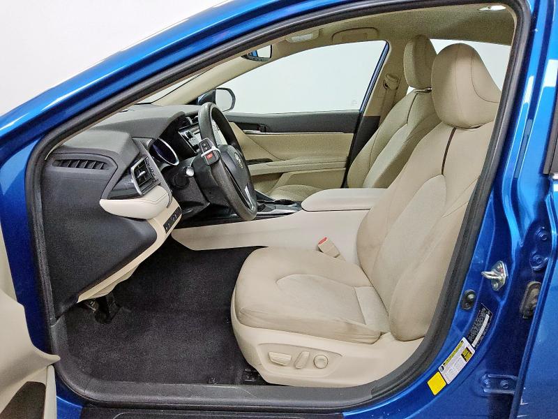 4T1L11AK6LU385427 - 2020 TOYOTA CAMRY LE BLUE photo 7