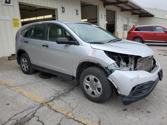 2HKRM4H38DH631279 - 2013 HONDA CR-V LX SILVER photo 4