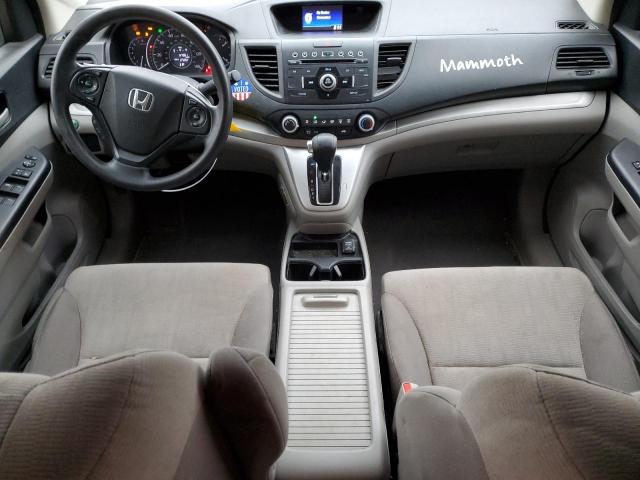 2HKRM4H38DH631279 - 2013 HONDA CR-V LX SILVER photo 8