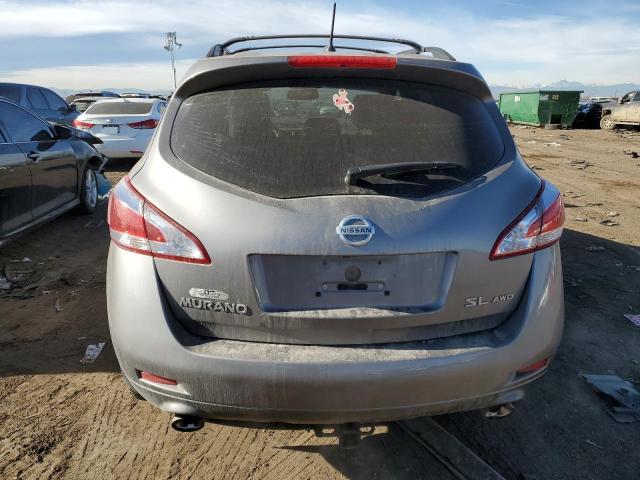 JN8AZ1MW9CW240247 - 2012 NISSAN MURANO S GRAY photo 6