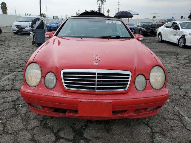 WDBLK65G13T141676 - 2003 MERCEDES-BENZ CLK 320 RED photo 5