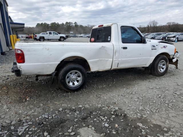 1FTYR10U83PA52635 - 2003 FORD RANGER WHITE photo 3