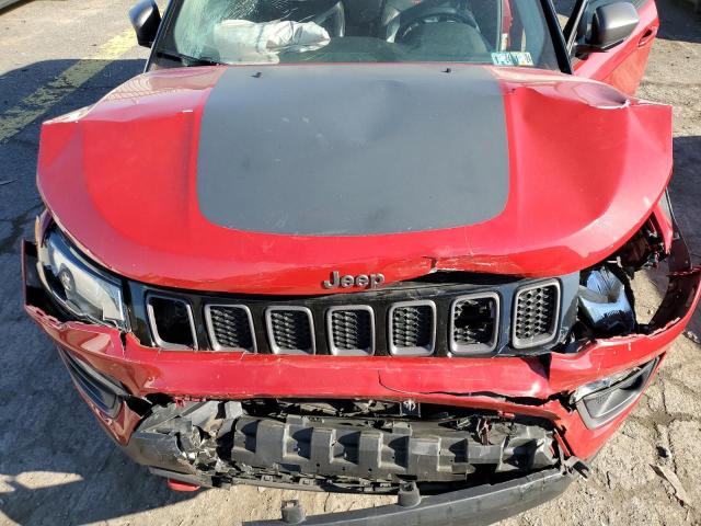 3C4NJDDBXJT246547 - 2018 JEEP COMPASS TRAILHAWK RED photo 12