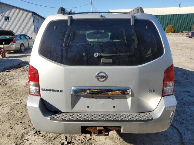 5N1AR18W47C643383 - 2007 NISSAN PATHFINDER LE ვერცხლისფერი ფოტო 6