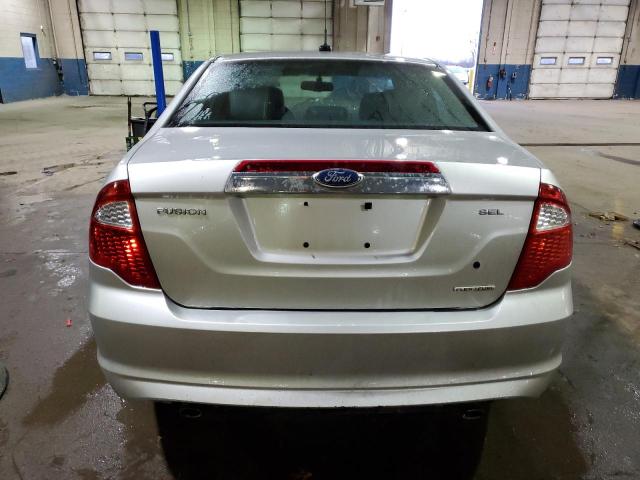 3FAHP0JG3BR138828 - 2011 FORD FUSION SEL SILVER photo 6