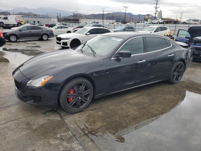 ZAM56RRA6E1089719 - 2014 MASERATI QUATTROPOR S BLACK photo 1