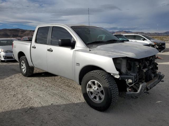 1N6AA07B94N571744 - 2004 NISSAN TITAN XE SILVER photo 4