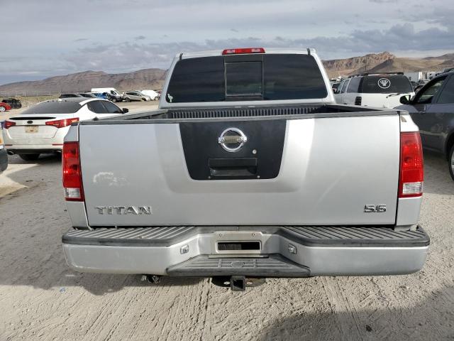 1N6AA07B94N571744 - 2004 NISSAN TITAN XE SILVER photo 6