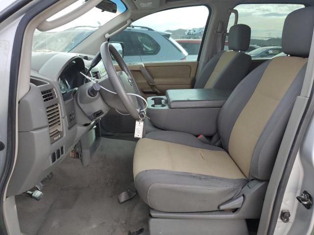 1N6AA07B94N571744 - 2004 NISSAN TITAN XE SILVER photo 7