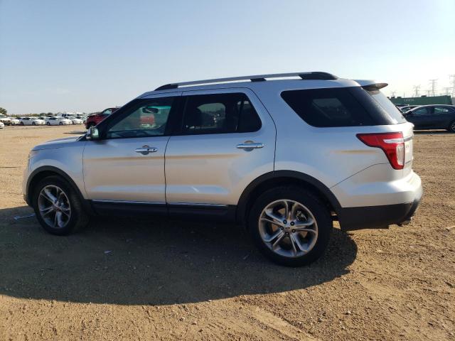 1FM5K8F84DGC02134 - 2013 FORD EXPLORER LIMITED SILVER photo 2