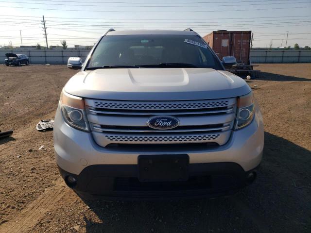 1FM5K8F84DGC02134 - 2013 FORD EXPLORER LIMITED SILVER photo 5