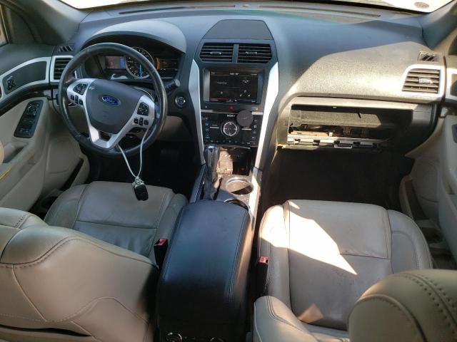 1FM5K8F84DGC02134 - 2013 FORD EXPLORER LIMITED SILVER photo 8