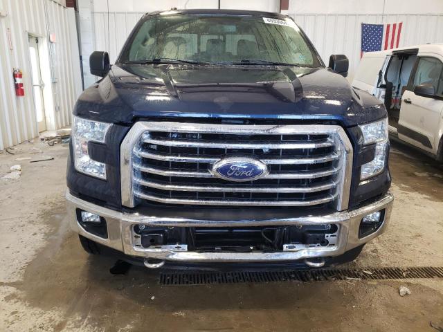 1FTEW1EP9FKE63719 - 2015 FORD F150 SUPERCREW BLUE photo 5