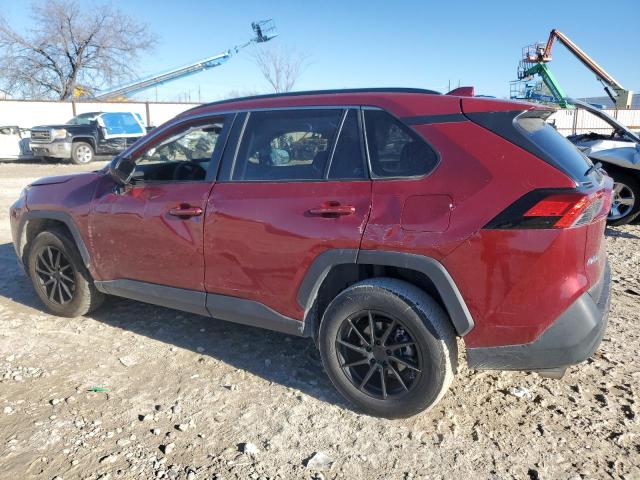 JTMH1RFV1KD011253 - 2019 TOYOTA RAV4 LE RED photo 2