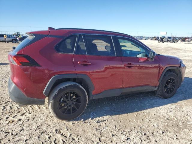 JTMH1RFV1KD011253 - 2019 TOYOTA RAV4 LE RED photo 3