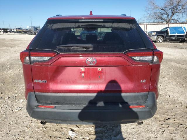 JTMH1RFV1KD011253 - 2019 TOYOTA RAV4 LE RED photo 6