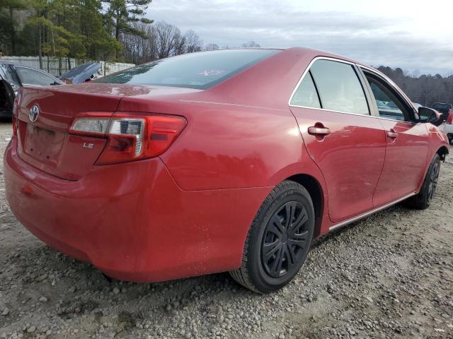 4T1BF1FK0DU725906 - 2013 TOYOTA CAMRY L RED photo 3